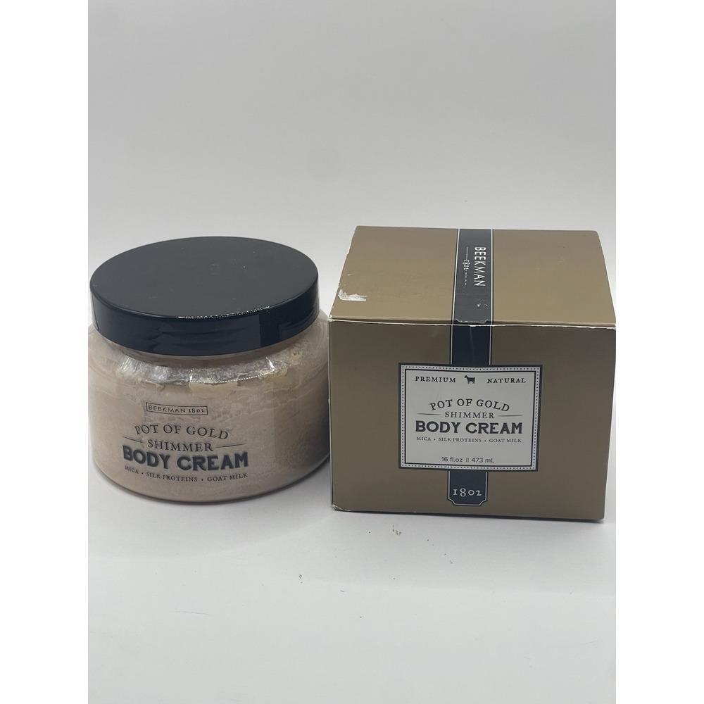 Beekman 1802‎ Super-Size Pot of Gold Whipped Body Cream 16 Oz SEALED